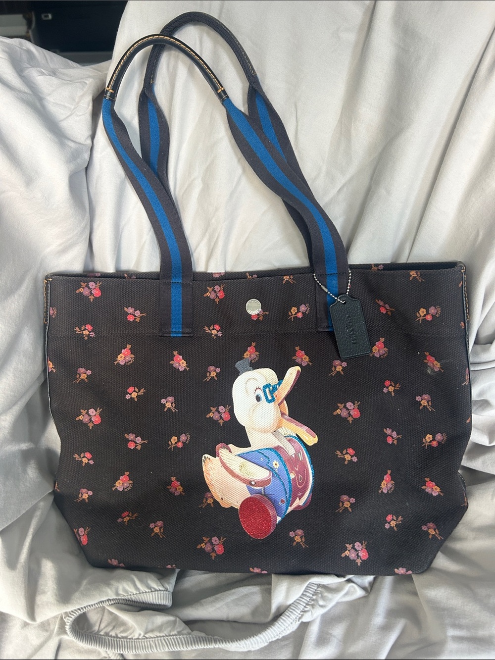 Limited Edition Coach Fisher-Price Doodle Duck Tote